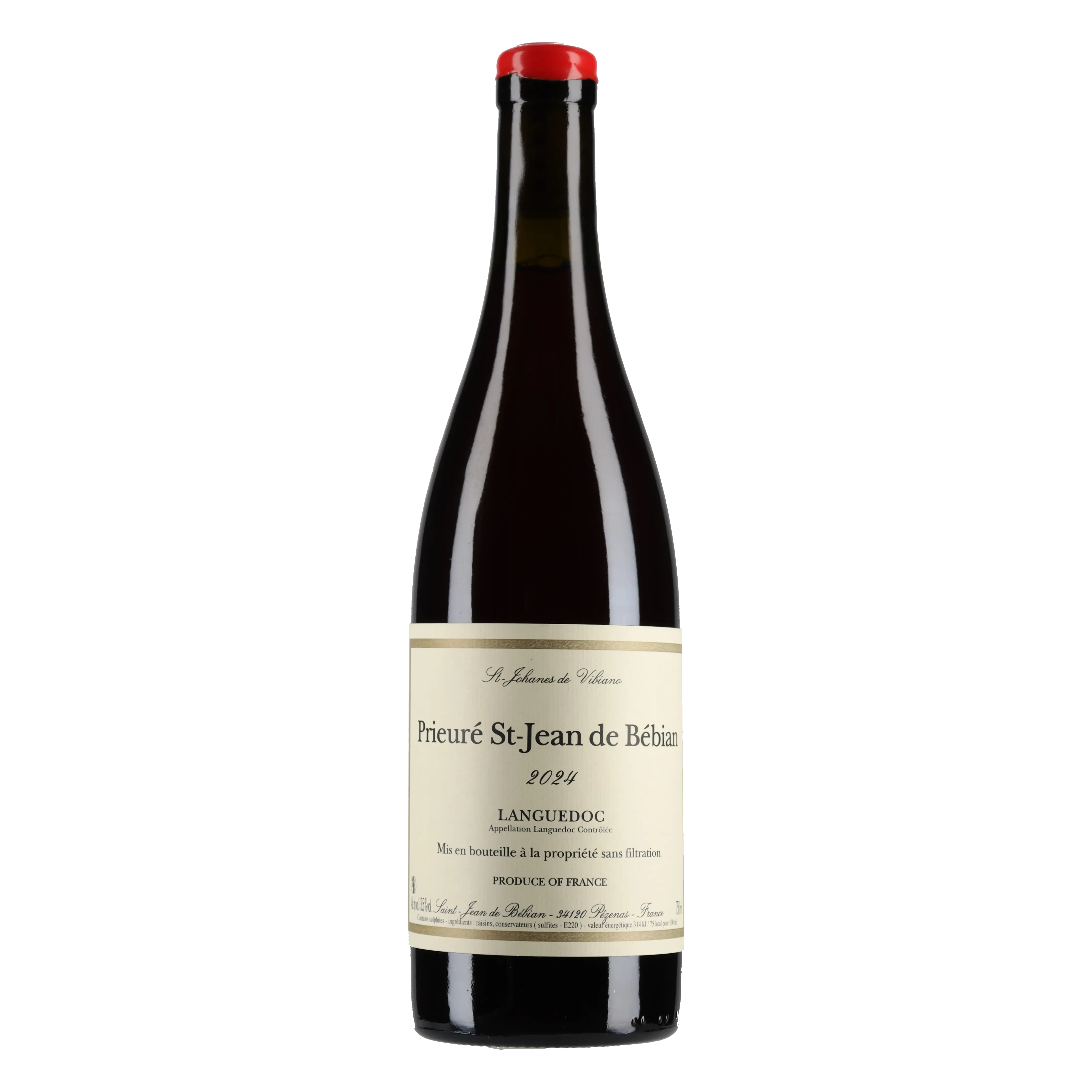 Prieuré de Saint Jean de Bébian Rouge 2024