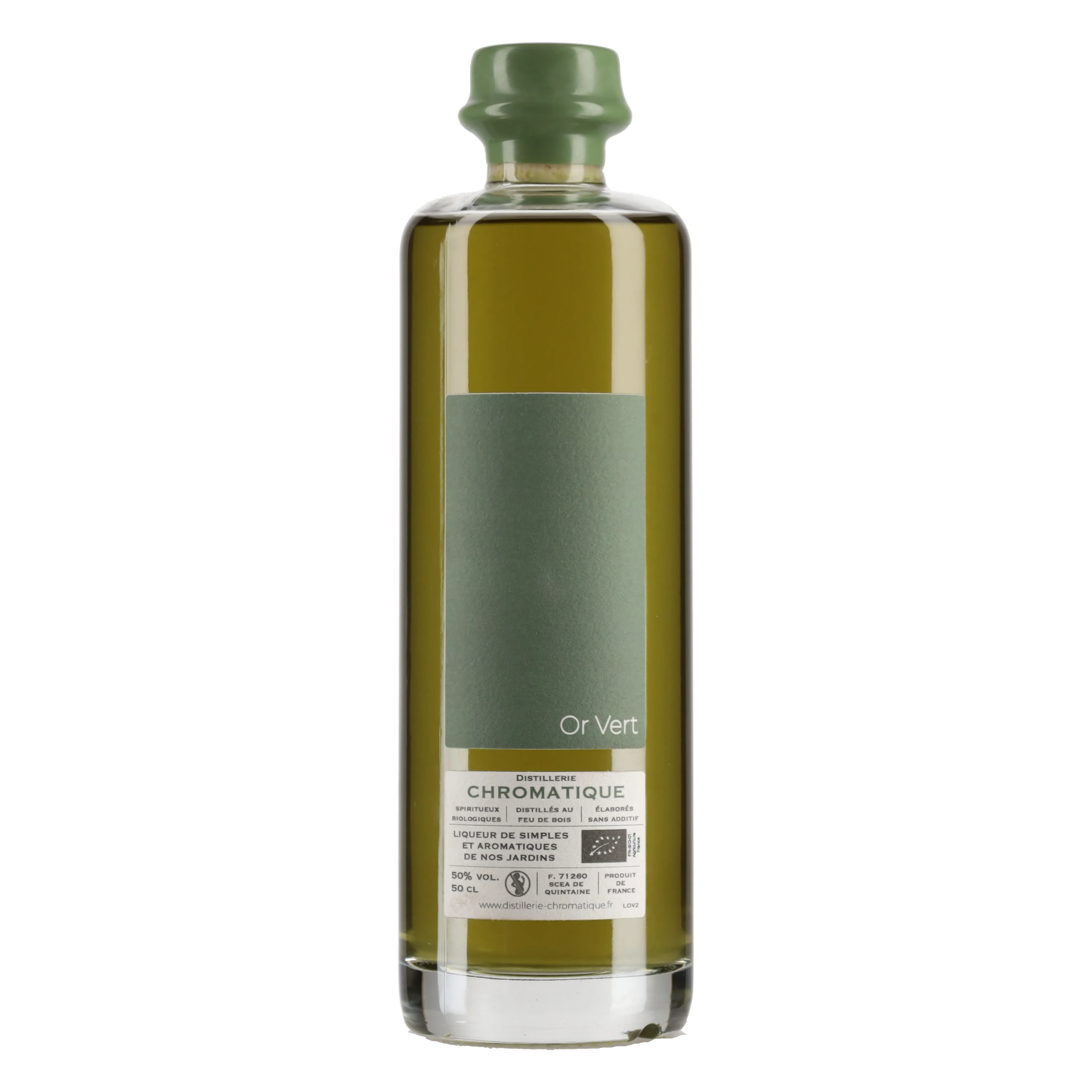 Or Vert Chromatique Liqueur