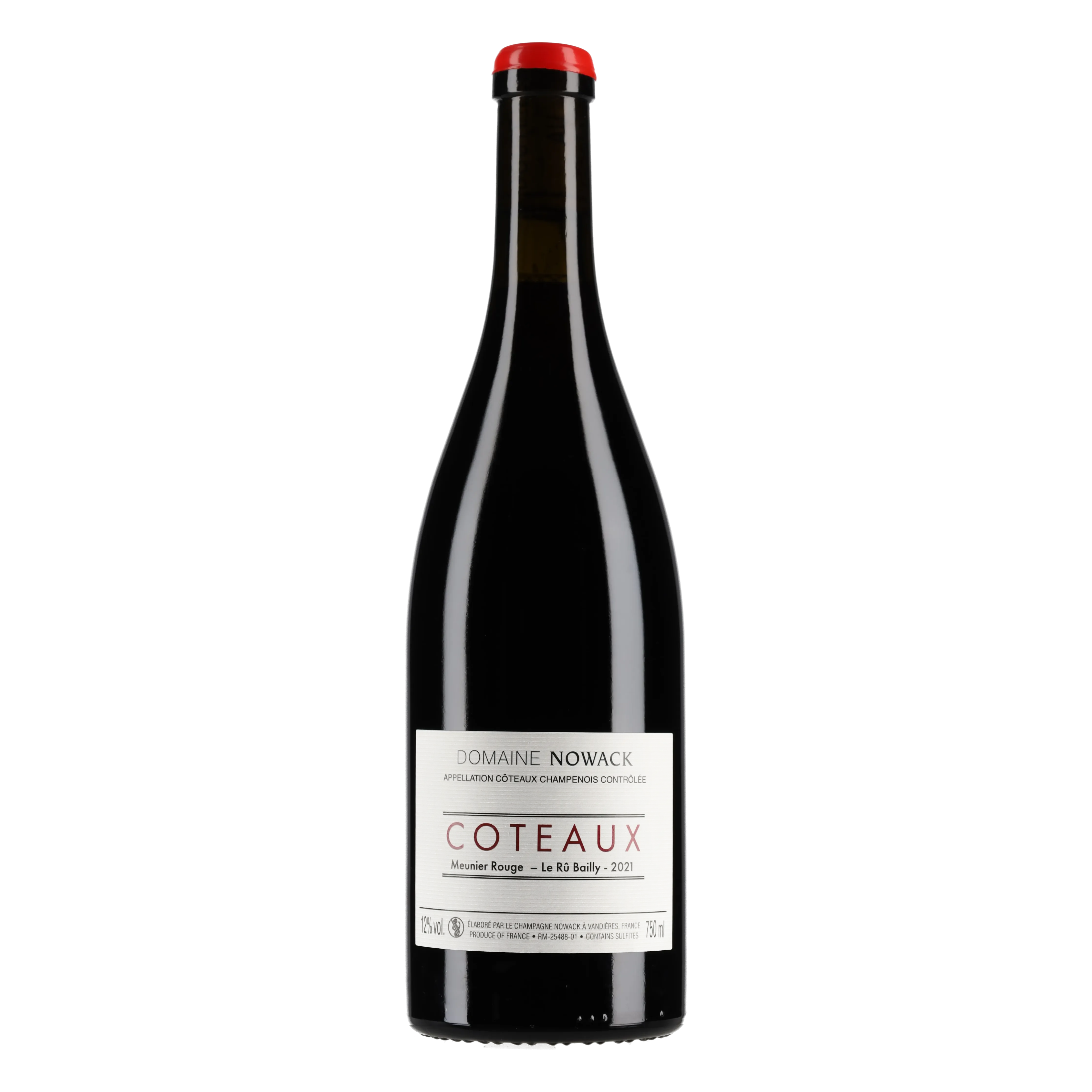 Coteaux Champenois rouge Le Rû Bailly 2021