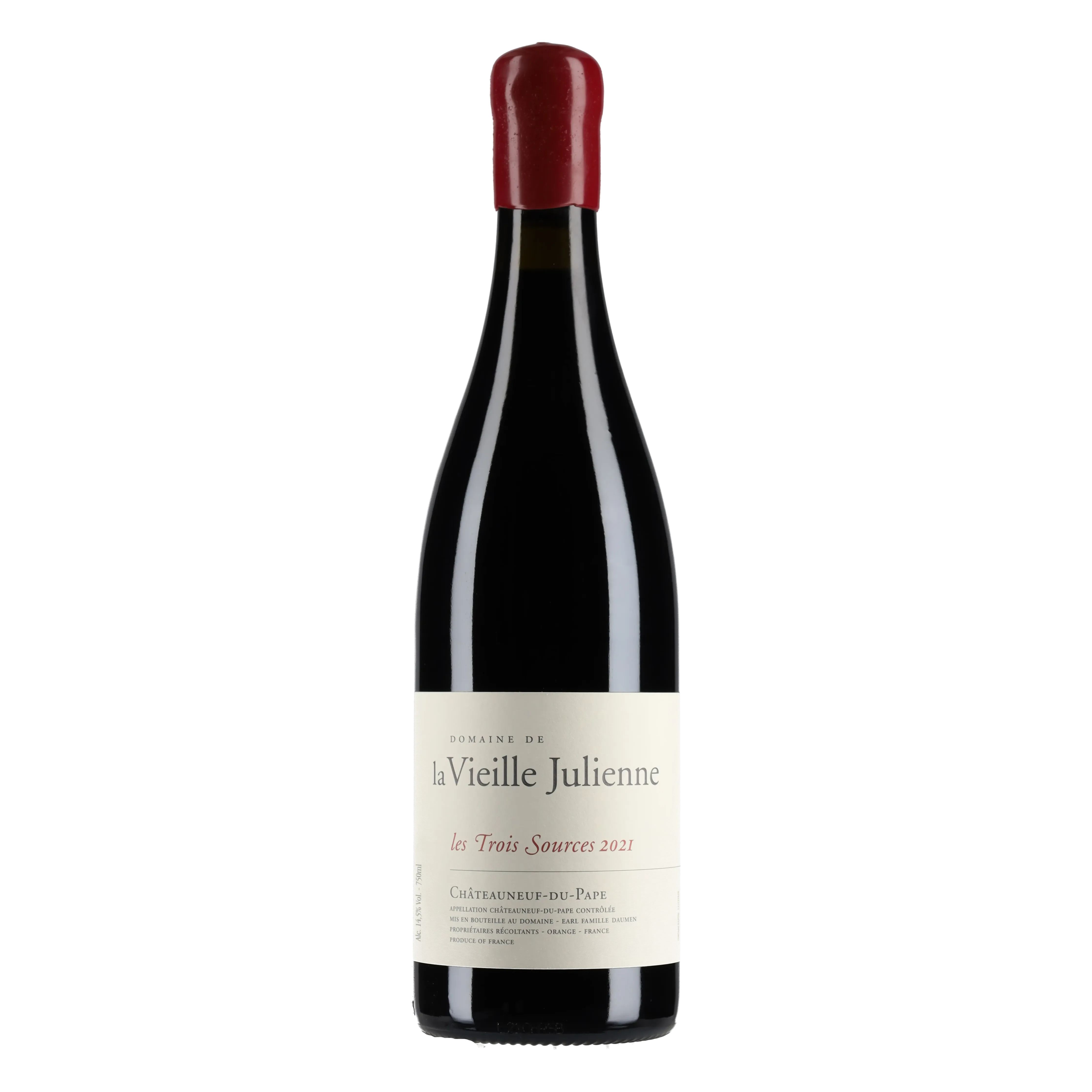 Châteauneuf du Pape rouge ´Les Trois Sources´ 2021