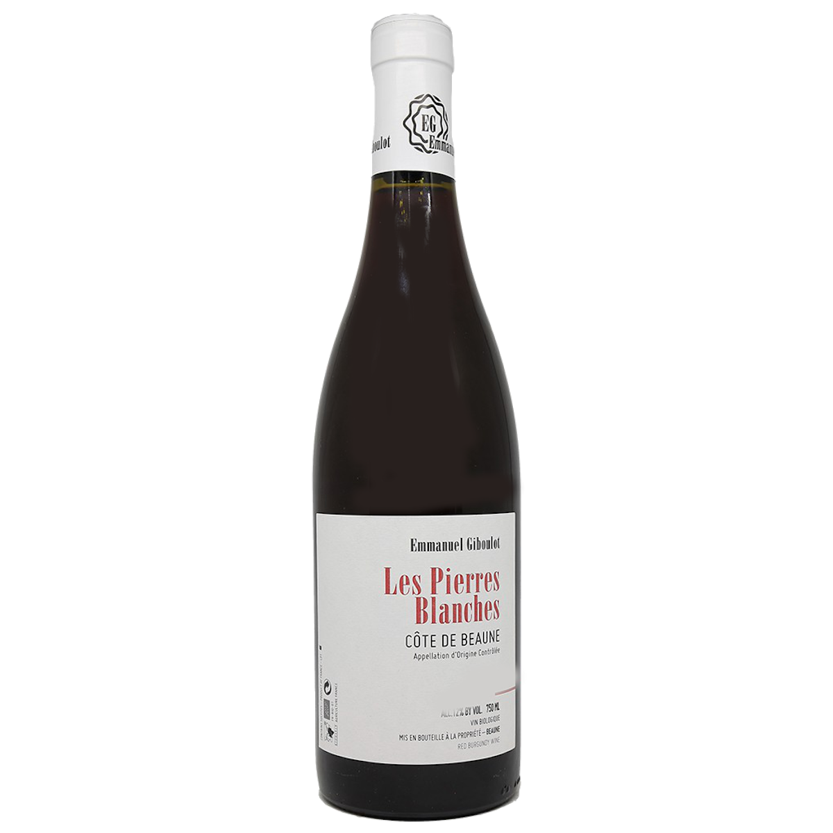 Côte de Beaune Pierres Blanches Rouge, 2021